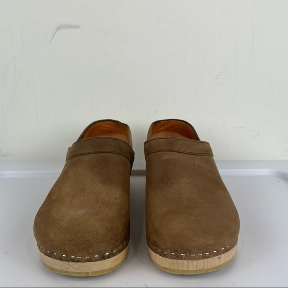 Brown Leather Clogs - Picture 10 of 13